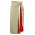 Diane Von Furstenberg Saia estilo wrap plissado em triacetato bege Sintético  ref.626571