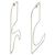 Boucles d'oreilles COURREGES - vue 2