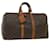 Louis Vuitton Keepall 45 Brown Cloth  ref.626703