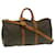 Louis Vuitton Keepall Bandouliere 50 Marrom Lona  ref.626714