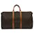 Louis Vuitton Keepall 55 Brown Cloth  ref.626759
