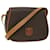 Céline CELINE Macadam Canvas Shoulder Bag PVC Leather Brown Auth pt3981  ref.626813