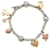 Dodo Pomellato Bracciale con ciondoli Dodo, argento e oro.