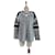 Iro Knitwear Grey Leather Cotton  ref.626929