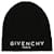 Bonnet en maille à logo Givenchy Noir  ref.627054