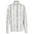 Saint Laurent Gestreiftes Hemd mit Bandana-Print Mehrfarben Viskose Zellulosefaser  ref.627157