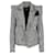 Balmain Spencer giacca blazer pied de poule Multicolore  ref.627284