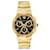 Versace Greca Logo Chronograph Watch Golden Metallic  ref.628190