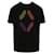 Autre Marque Marcelo Burlon T-shirt à manches courtes imprimé croix Coton Noir  ref.628236