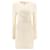 Stella Mc Cartney Stella McCartney Long Sleeve Draped Dress Multiple colors  ref.628288