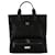 Dolce & Gabbana Shopper Sicilia DNA Nylon Nero  ref.628375