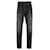 Saint Laurent Distressed Baggy Jeans Black Cotton  ref.628414
