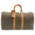 Louis Vuitton Keepall 45 Marrom Lona  ref.628476