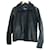 Prada Blazers Jackets Black Leather  ref.628516