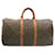 Louis Vuitton Keepall Bandouliere 50 Braun Leinwand  ref.628521