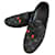 Louis Vuitton Loafers Slip ons Black Multiple colors Leatherette  ref.628567