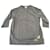 Blusa chemise Chanel Uniform T. 40 blu navy TBE Cotone  ref.628594