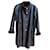 Yves Saint Laurent Manteaux, Vêtements d'extérieur Cuir Cuir d'agneau Marron Bijouterie argentée  ref.628600