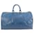 Louis Vuitton Blue Toledo Epi Leather Keepall 45 duffle bag  ref.628775