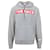 Gucci Hooded Logo Sweatshirt Grey Cotton  ref.628974