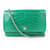 Wallet On Chain Chanel Carteira de crocodilo verde esmeralda ultra rara na corrente SHW WOC Couro Cadeia  ref.629172