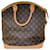 Lockit Louis Vuitton Handbags Dark brown Leather  ref.629203