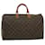 Louis Vuitton Monogram Speedy 40 Bolsa de mão M41522 LV Auth ac884 Lona  ref.629290