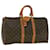Louis Vuitton Monograma Keepall 45 Boston Bag M41428 Autenticação de LV 31047 Lona  ref.629315