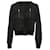 Gucci chaqueta de mujer Negro Cuero  ref.629331