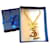 Yves Saint laurent Gold Necklace Golden Ceramic  ref.629374