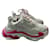 Taglia Balenciaga Classic Triple S 39 Rosa Bianco Poliestere  ref.629397