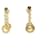 *BVLGARI Bulgari B-zero1 Earrings K18YG/7.8g Gold hardware  ref.629411
