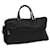 Céline CELINE Boston Bag Leather Black Auth 30966  ref.629536