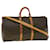 Louis Vuitton Monogram Keepall Bandouliere55 Bolsa Boston M41414 Punto de autenticación LV3998 Lienzo  ref.629584