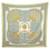 Hermès RARE HERMES SCARF BYZANTINE SKIES JULIA ABADIE SILK BEIGE SQUARE 90 scarf  ref.629758