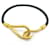Hermès NEW HERMES JUMBO BRACELET 18CM IN BLACK LEATHER WITH GOLD PVD FINISH NEW LEATHER  ref.629763