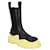 Bottega Veneta Women Tire Chelsea Boots in Black Lemonade Calfskin Leather Pony-style calfskin  ref.629823
