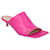 Bottega Veneta Stretch-Pantolette für Damen aus rosafarbenem Lammleder Pink  ref.629886