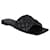 Bottega Veneta Women Padded Flat Sandal in Black lambskin Leather  ref.629898