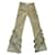 Christian Dior Pants, leggings Beige Goatskin  ref.630105