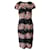 Dolce & Gabbana Blumenkleid aus schwarzer Seide  ref.630132