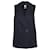 Hermès Hermes Weste mit Taschen aus marineblauem Baumwolltwill Baumwolle  ref.630155