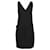 Robe fourreau Prada sans manches avec poches en coton noir  ref.630190