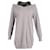Alexander Wang Bi-Layer Sweater Dress in Grey Cotton  ref.630195