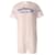 Vestido camisa de renda Burberry em algodão esbranquiçado Branco  ref.630234