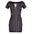 Moschino Zip Up Mini Dress in Black Viscose  Cellulose fibre  ref.630262