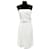 Chanel - 1998 98P - Karl Lagerfeld Skirt Crop Top Set - White/ Black Cotton  ref.630305