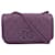 CHANEL - S/S 2021 - Classic Flap Quilted - Purple Leather  ref.630315