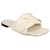 Bottega Veneta Sandale Plate Lido pour Femme en Cuir d'Agneau Beige  ref.630363