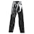 Stella Mc Cartney Pants, leggings Silvery Polyester Elastane  ref.630460